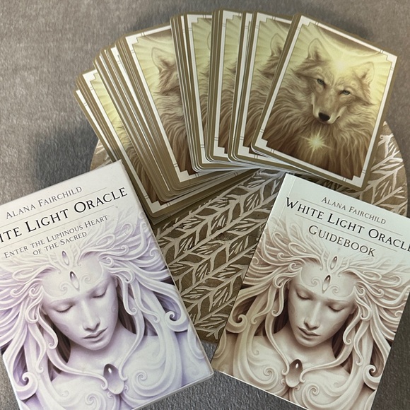 White Light Oracle Card Set with Guidebook - Picture 2 of 5